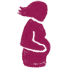 pregnant woman icon